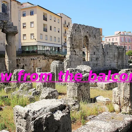 아파트 Apollonion Hh Above Apollo's Temple Ortygia